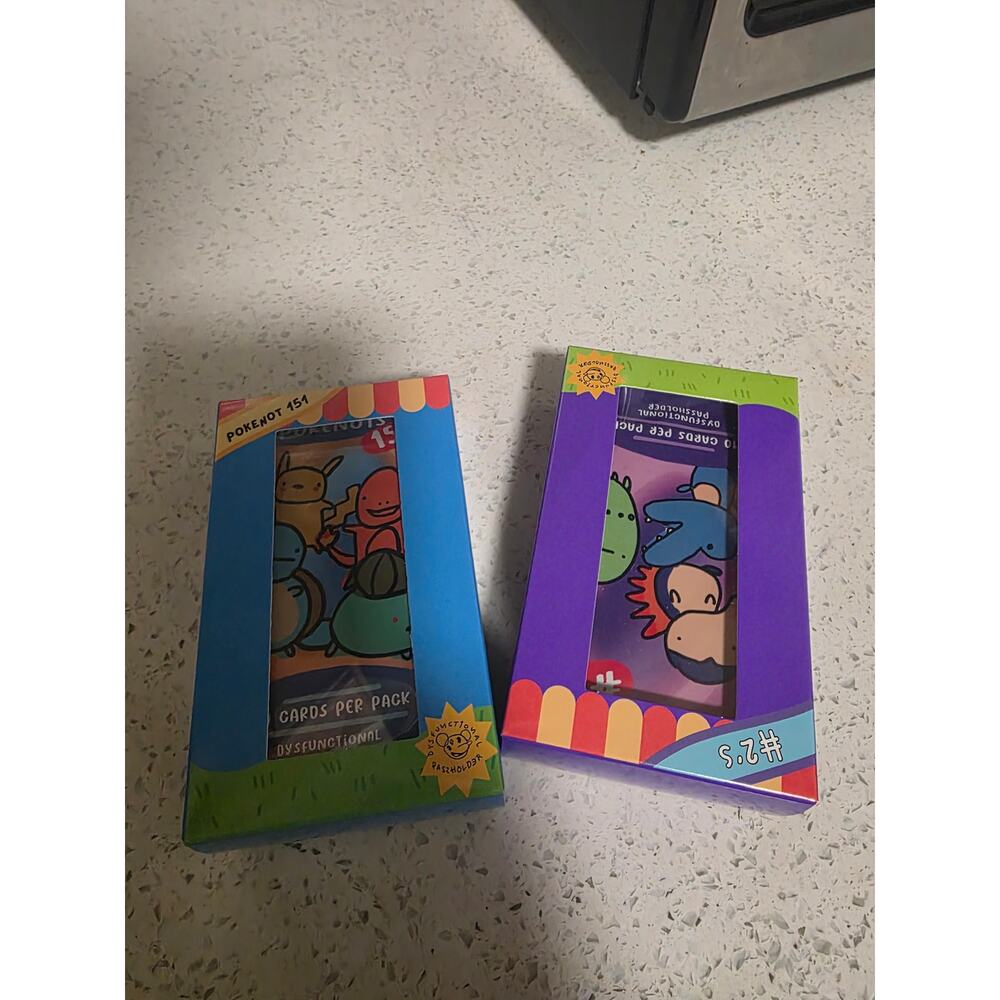 Dysfunctional Passholder Pokenots #2’s Fundle Bundle Box-8 Booster Packs
